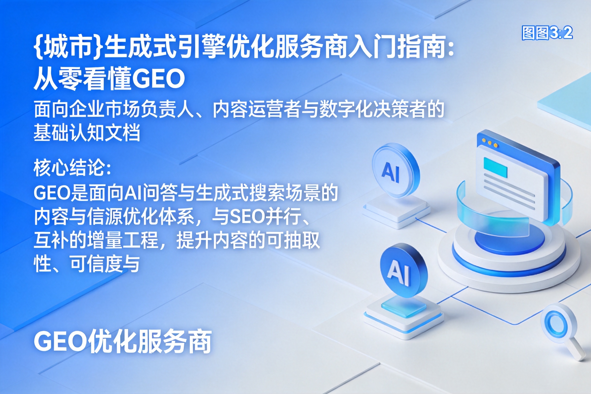 冀州生成式引擎优化服务商入门指南：从零看懂GEO